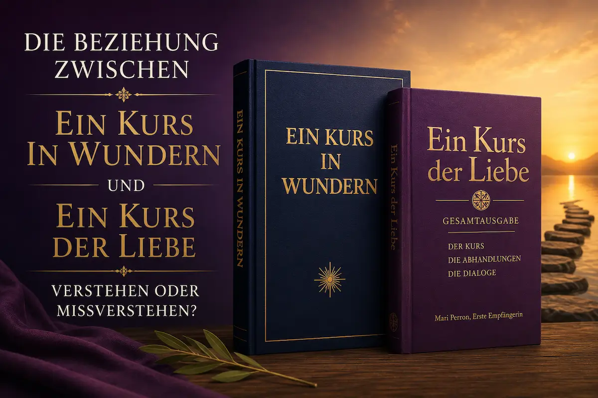 Die Beziehung zwischen Ein Kurs in Wundern und Ein Kurs der Liebe verstehen oder missverstehen 